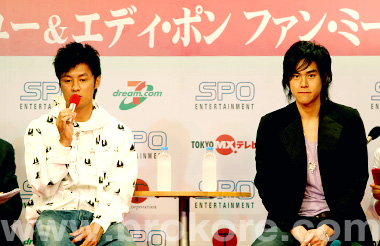 ショーン･ユー（左）とエディ･ポン（右）