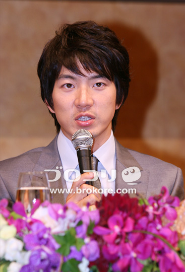 「朱蒙」DVD発売記念ソン・イルグク、ハン・ヘジン公式初来日記者会見