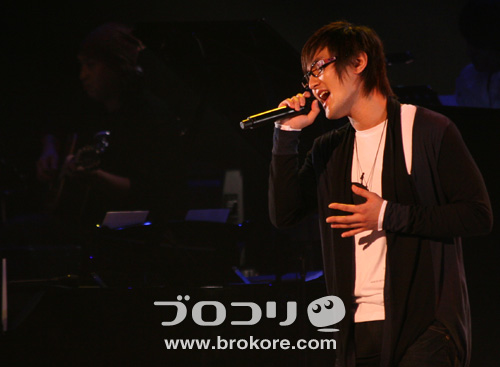 カンタ、日本での初単独コンサート「KANGTA JAPAN 1st コンサート 2007」
