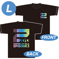 [Empire of ZE:A-episode3-] Tシャツ(黒) Lサイズ