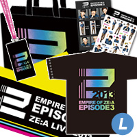 [Empire of ZE:A-episode3-] グッズセット(Tシャツ黒/L)